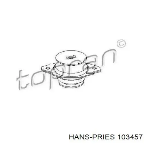 103457 Hans Pries (Topran) подушка (опора двигателя левая)