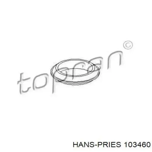 103460 Hans Pries (Topran) прокладка глушителя монтажная