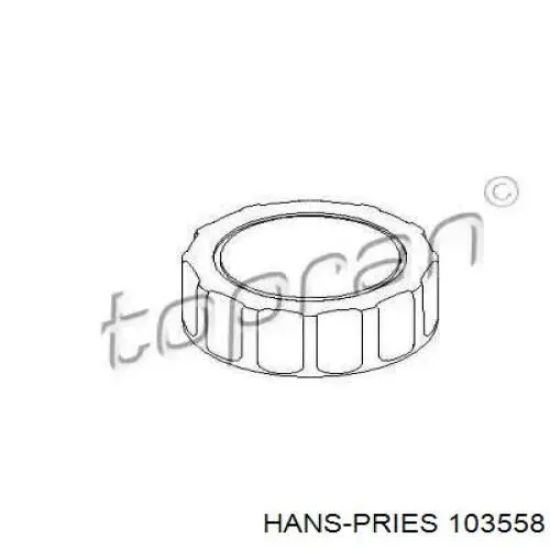 103558 Hans Pries (Topran) ручка регулировки спинки сиденья