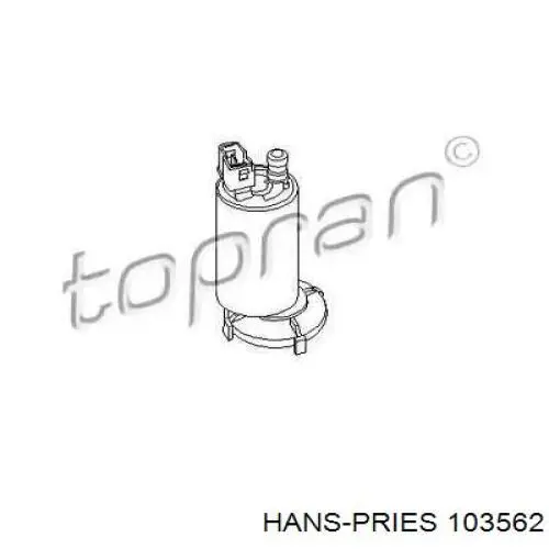 103562 Hans Pries (Topran) топливный насос электрический погружной