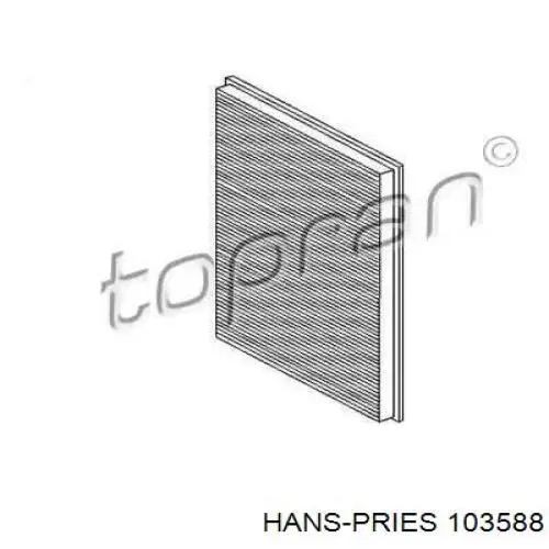 103 588 Hans Pries (Topran) фильтр салона