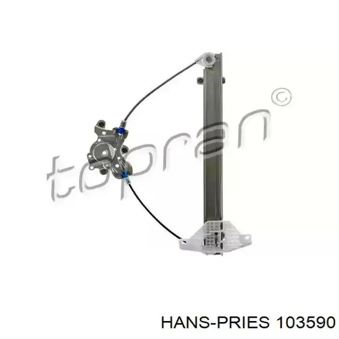 Стеклоподъемник передней левой двери 103590 Hans Pries (Topran)