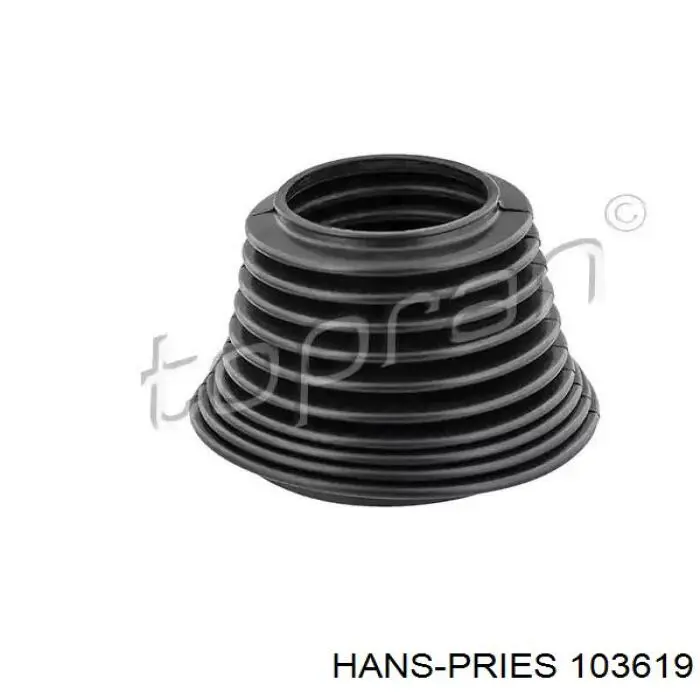 103619 Hans Pries (Topran) пыльник амортизатора переднего
