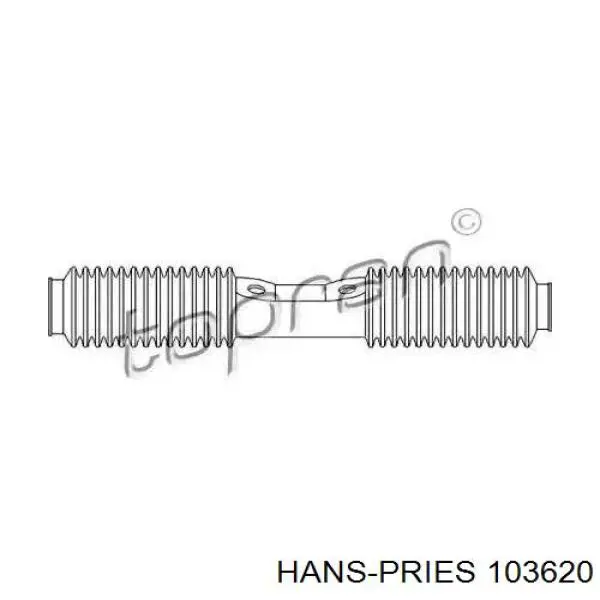 103620 Hans Pries (Topran) Пыльник рулевой тяги