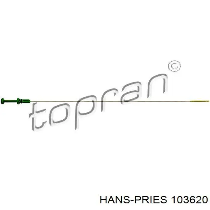 103620 Hans Pries (Topran) пыльник рулевой рейки