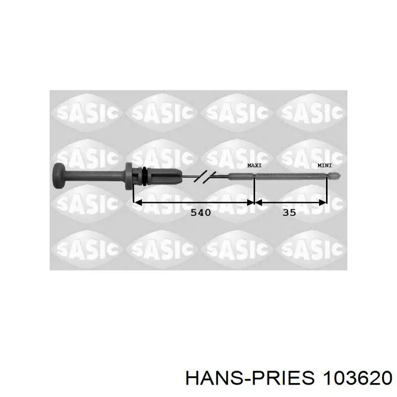 Купить 103620 Hans Pries (Topran) Чехол рулевого механизма