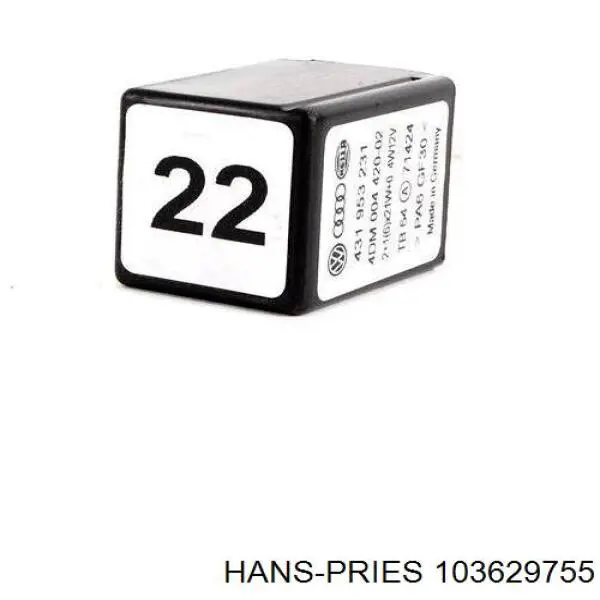 103629755 Hans Pries (Topran) Реле указателей поворотов