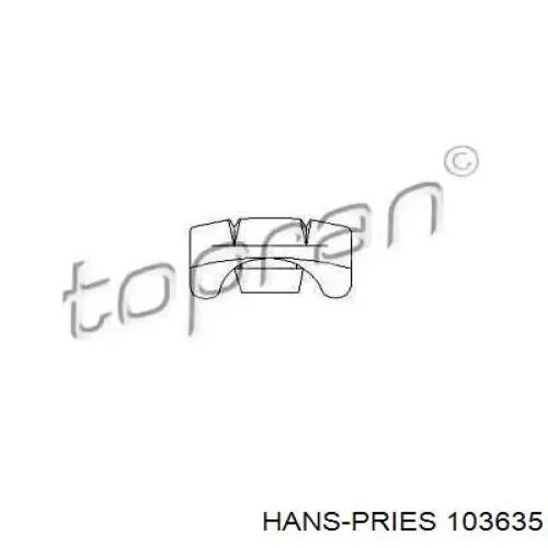 Направляющая солазок сидения Hans Pries (Topran) 103635 цена, от 0.90 USD