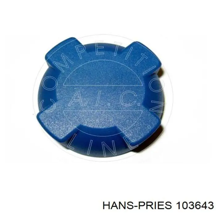 Крышка расширительного бачка Hans Pries (Topran) 103643 цена, от 1.58 USD