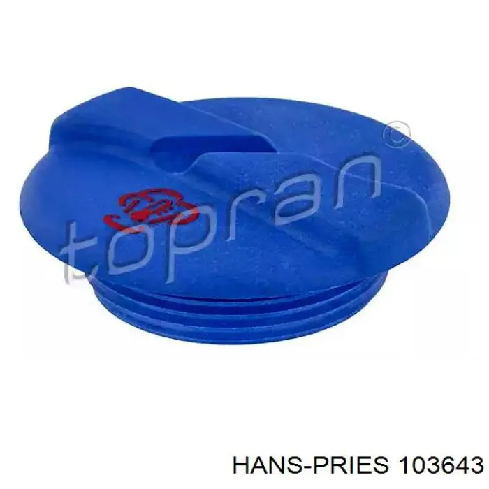Купить 103643 Hans Pries (Topran) Крышка/пробка расширительного бачка