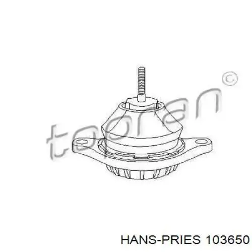 103650 Hans Pries (Topran) подушка (опора двигателя правая)