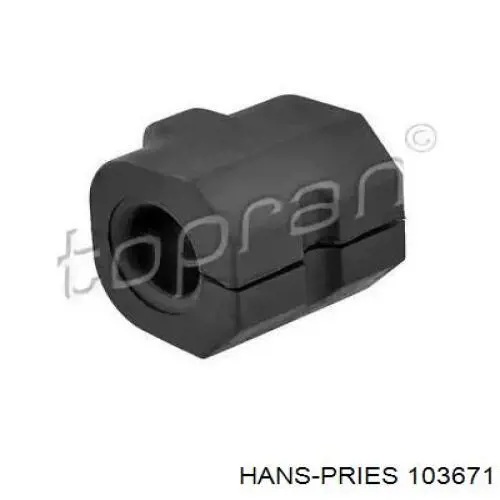 103671 Hans Pries (Topran) втулка стабилизатора переднего