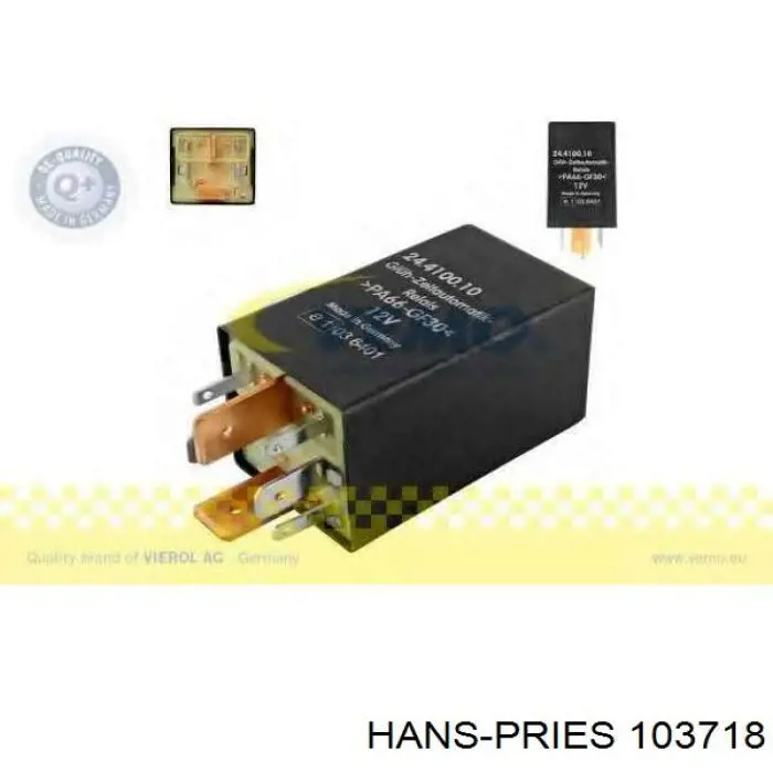 Реле управления Hans Pries (Topran) 103718 цена, от 8.58 USD