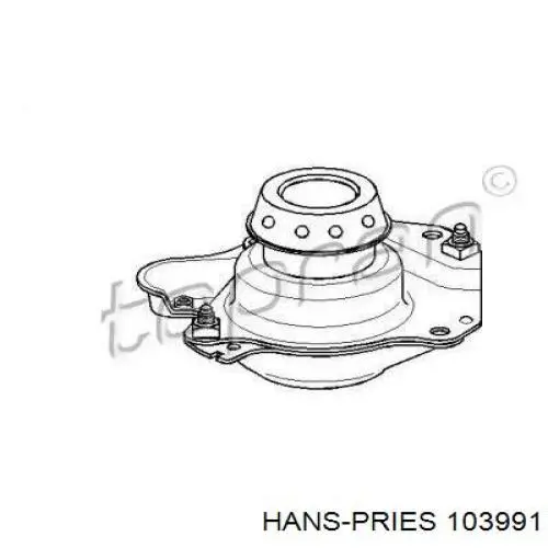 103991 Hans Pries (Topran) подушка (опора двигателя левая)
