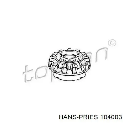 Опора амортизатора переднего 104003 Hans Pries (Topran)