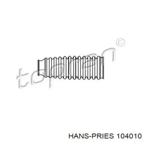 104010 Hans Pries (Topran) пыльник рулевой рейки
