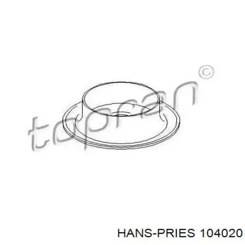Проставка задней пружины 104020 Hans Pries (Topran)