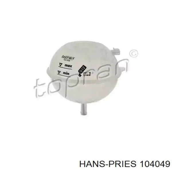 Бачок системы охлаждения двигателя расширительный Hans Pries (Topran) 104049 цена, от 10.39 USD