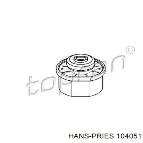 Левая/правая опора двигателя 104051 Hans Pries (Topran)