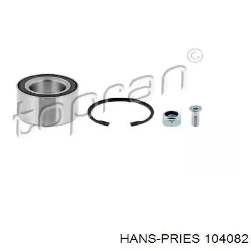 Подшипники задней ступицы Hans Pries (Topran) 104082 цена, от 18.88 USD