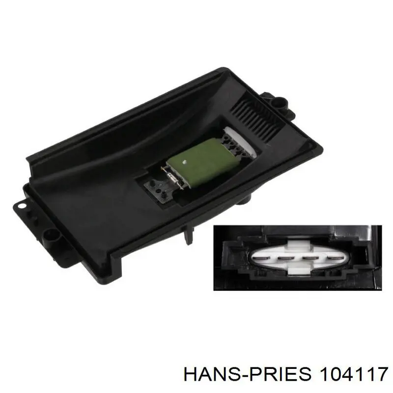Купить 104117 Hans Pries (Topran) Регулятор оборотов вентилятора печки