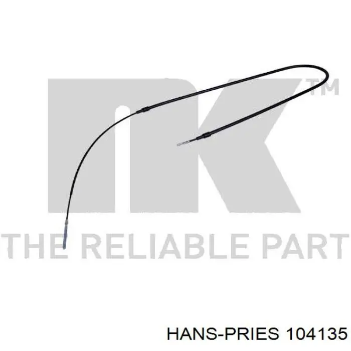 Передняя опора двигателя 104135 Hans Pries (Topran)