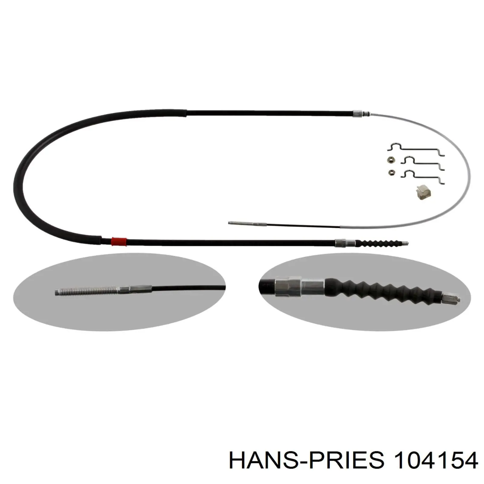 Купить 104154 Hans Pries (Topran) Чехол рулевого механизма