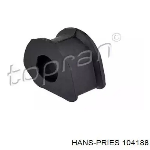 104188 Hans Pries (Topran) втулка стабилизатора переднего внутренняя