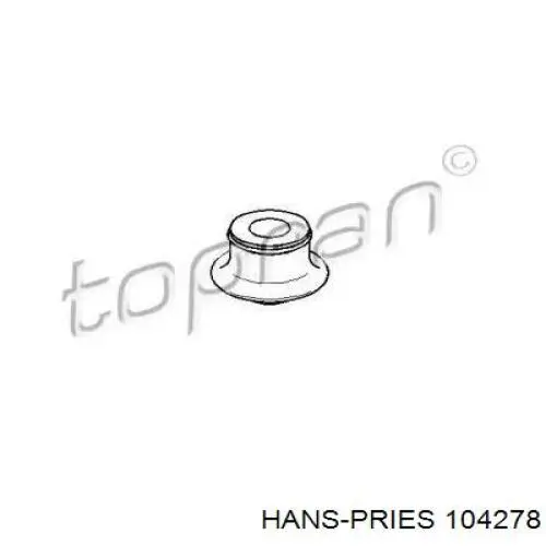 104278 Hans Pries (Topran) coxim (suporte dianteiro de motor)