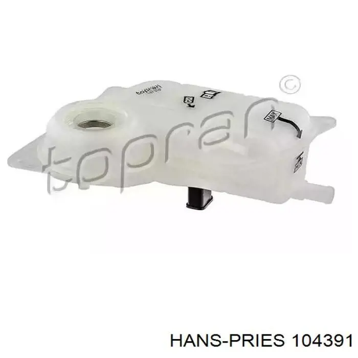 Купить 104391 Hans Pries (Topran) Водяной бачок системы охлаждения