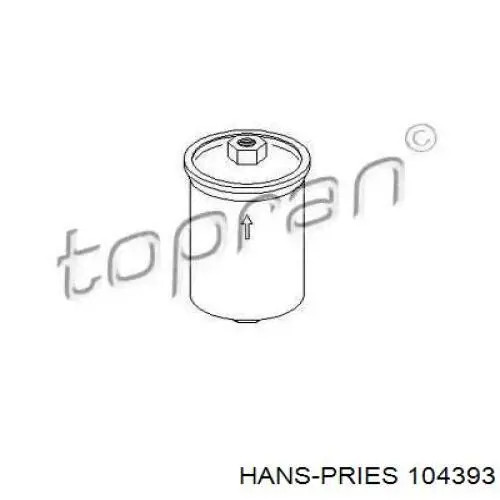 104 393 Hans Pries (Topran) топливный фильтр