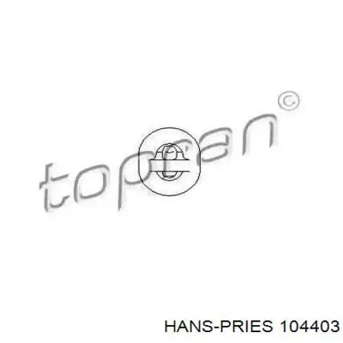 104403 Hans Pries (Topran) подушка крепления глушителя