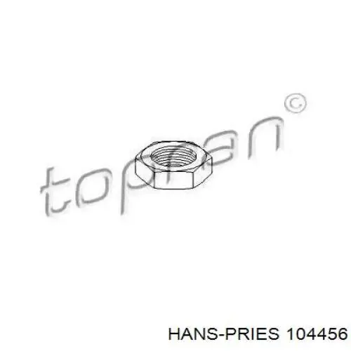 Гайка задней ступицы 104456015 Hans Pries (Topran)