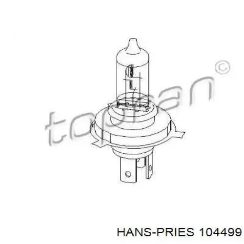 Лампочка галогенная 104499 Hans Pries (Topran)