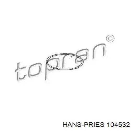 Сальник промежуточного вала Hans Pries (Topran) 104532