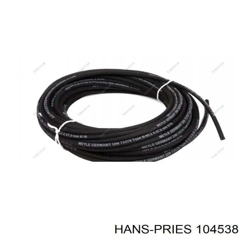 Купить 104538 Hans Pries (Topran) Топливный шланг