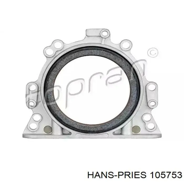 105753 Hans Pries (Topran) сальник коленвала двигателя задний