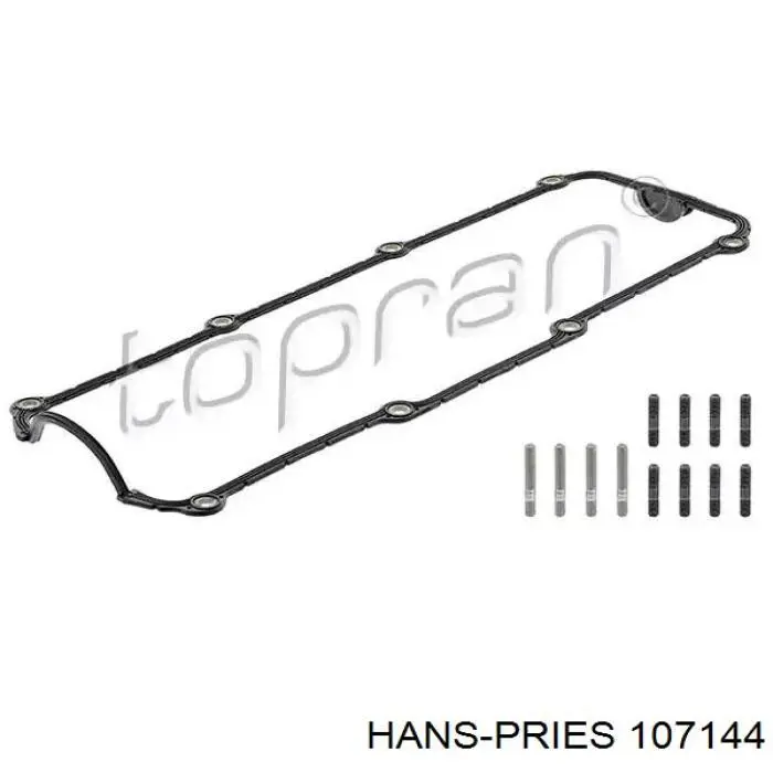 107144 Hans Pries (Topran) прокладка клапанной крышки двигателя, комплект