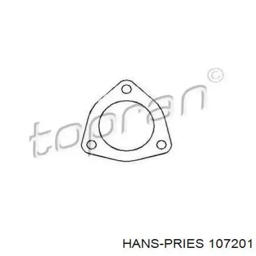 Прокладка глушителя 107201 Hans Pries (Topran)