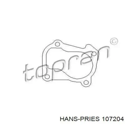 Прокладка глушителя 107204 Hans Pries (Topran)