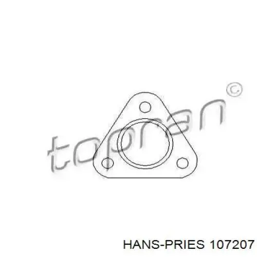 107 207 Hans Pries (Topran) прокладка приемной трубы глушителя