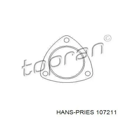 Прокладка каталитизатора 107211 Hans Pries (Topran)