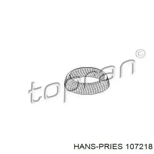 107218 Hans Pries (Topran) прокладка глушителя монтажная