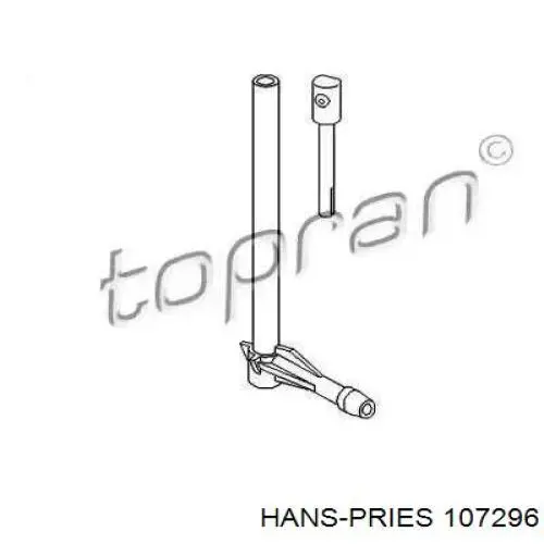 Форсунка омывателя заднего стекла Hans Pries (Topran) 107296 цена, от 2.67 USD