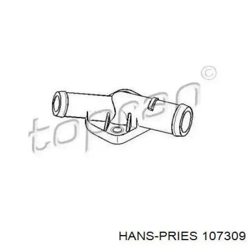 Купить 107309 Hans Pries (Topran) Фланец охлаждающей жидкости