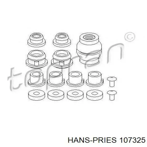 Купить 107325 Hans Pries (Topran) Втулка механизма переключения передач