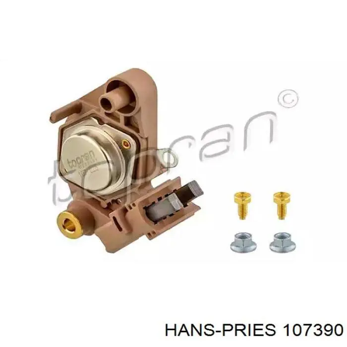 Реле генератора 107390 Hans Pries (Topran)