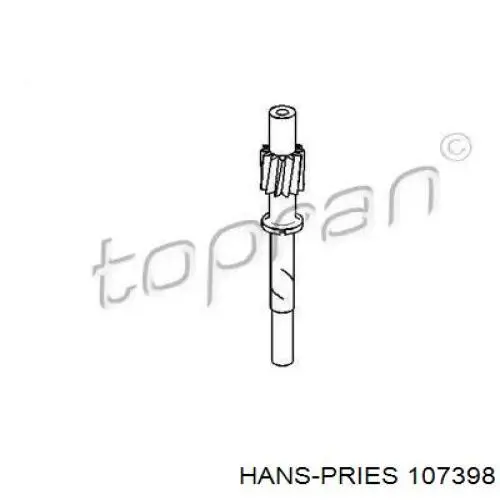 Шестерня спидометра ведомая Hans Pries (Topran) 107398 цена, от 1.83 USD