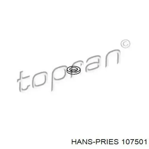 107501 Hans Pries (Topran) кольцо (шайба форсунки инжектора посадочное)
