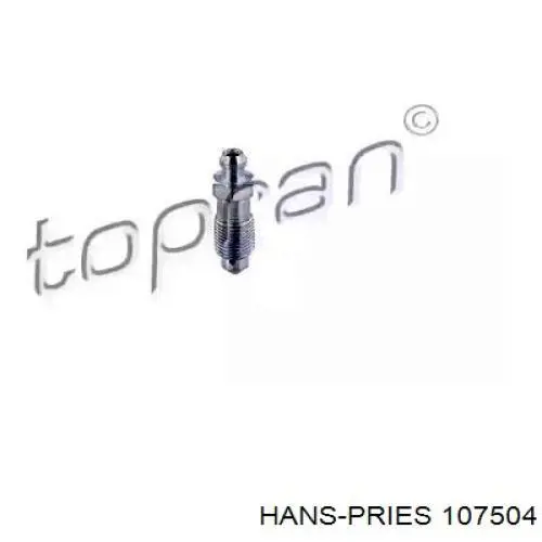 107504 Hans Pries (Topran) штуцер прокачки суппорта тормозного переднего